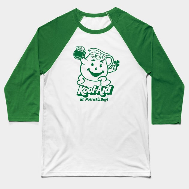 KOOL-AID - Saint Patrick's day - 2.0 Baseball T-Shirt by ROBZILLA